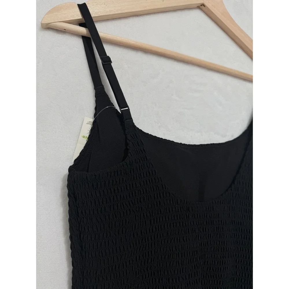 Offline By Aerie Real Me Smocked Athletic Flowy Dress Sz Small Shorts Pickleball